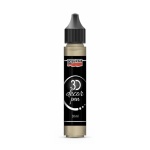 3D dekortoll 30 ml arany