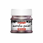Metál akrilfesték 50 ml padlizsán