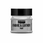 Textil- és bőrfesték 50 ml csillogó ezüst