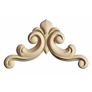 Hőre lágyuló fa DU 04 ciráda 8,9 x 4,8 x 0,8 cm