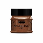 Csillogó gél 50 ml barna arany
