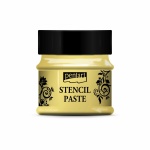 Stencilező paszta gyöngyház 50 ml sárga