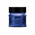 Stencilező paszta gyöngyház 50 ml ultramarin