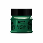 Stencilező paszta gyöngyház 50 ml zöld
