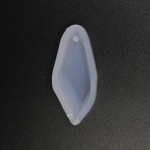 Professzionális szilikon öntőforma, átlátszó, vegyes hatszög 4 x 5 x 0,5 cm 5 db