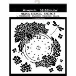 Stencil TD méret 18x18 cm/ 0,5 mm - Óra