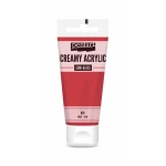 Krémes akrilfesték selyemfényű 200 ml piros