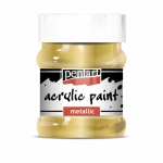 Metál akrilfesték 230 ml arany