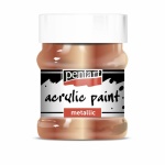 Metál akrilfesték 230 ml antikréz