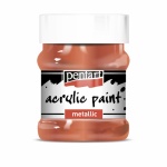 Metál akrilfesték 230 ml vörösréz