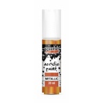 Metál akrilfesték 20 ml narancs