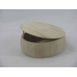 Doboz, gömbölyű tetős 13 x 13 x 4,5 cm