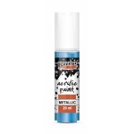 Metál akrilfesték 20 ml kék