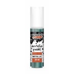 Metál akrilfesték 20 ml zöldeskék