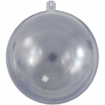 Akriltárgy gömbdísz 8 cm