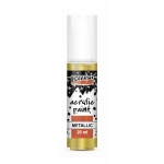 Metál akrilfesték 20 ml arany