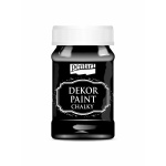 Dekor krétafesték 100 ml ébenfekete