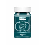 Dekor krétafesték 100 ml smaragdzöld