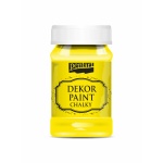Dekor krétafesték 100 ml citromsárga
