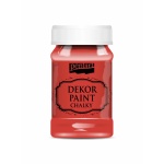 Dekor krétafesték 100 ml piros