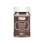 Dekor krétafesték 100 ml gesztenyebarna