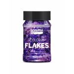 Színes fólia pehely min. 1 g, sötétlila