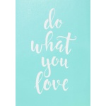 Szita-stencil 147 x 210 mm, do what you love