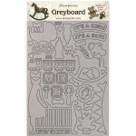 A4 Greyboard 2 mm - Csipkerózsika kisbaba