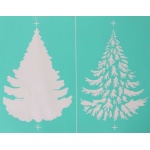Szita-stencil 215 x 275 mm, fenyő