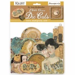 Átlátszó kivágott formák - Klimt