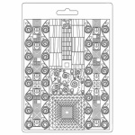 Lágy PVC öntőforma A5 - Klimt minták