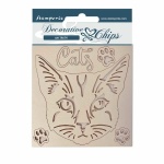 Chipboard cm 14x14 - Provence macska