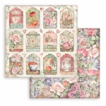 Scrapbook papír kétoldalas - Casa Granada címkék
