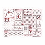 Stencil D méret cm 20x15 - DayDream patchwork