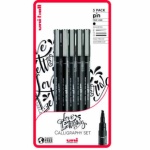 UNI PIN 5 darabos rajzmarker készlet "Love Lettering"
