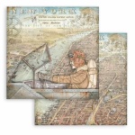 Scrapbook papír kétoldalas - Sir Vagabond Aviator New York