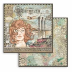 Scrapbook papír kétoldalas - Sir Vagabond Aviator lady