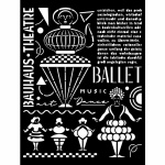 Vastag stencil cm 20X25 - Bauhaus - színház