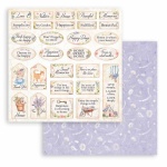 Scrapbooking kétoldalas papír - Create Happiness Welcome Home labels