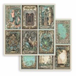 Scrapbook kétoldalas papír - Magic Forest 6 cards