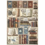 A4 rizspapír csom. - Vintage Library books