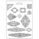 Öntőforma A4 - Vintage library plates