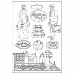 Nyomóforma A5 - Around the world train