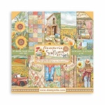 Scrapbooking tömb 10 lap cm 30,5x30,5 (12"x12") - Sunflower Art