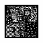 Vastag stencil cm 18x18 - Sunflower Art patchwork