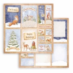 Scrapbooking kétoldalas papír - Winter Valley 6 cards