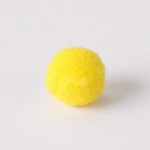 Zsenília pompon 1 cm, 100 db / csomag - mustársárga