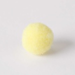 Zsenília pompon 1 cm, 100 db / csomag - sárga