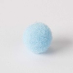 Zsenília pompon 2 cm, 100 db / csomag - világoskék