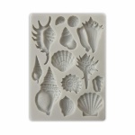 Szilikon öntőforma A6 - Songs of the Sea shells